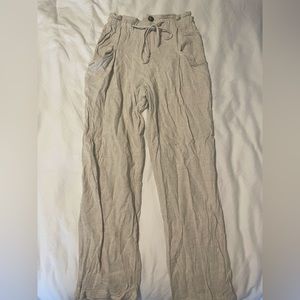 Princess Polly Linen Pants Size 4 (S/M)